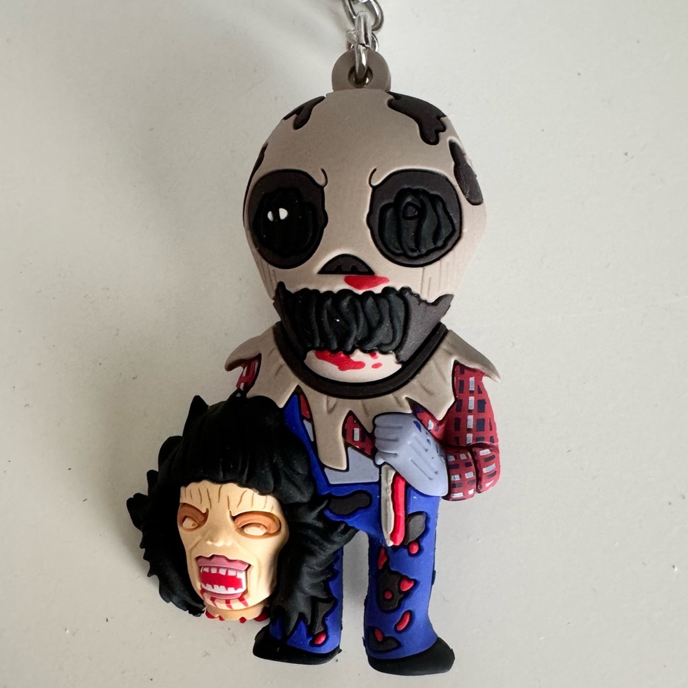 Barnyard Butcher with Head Character Bag Clip / Keychain by Spirit Halloween - Picture 2 of 6